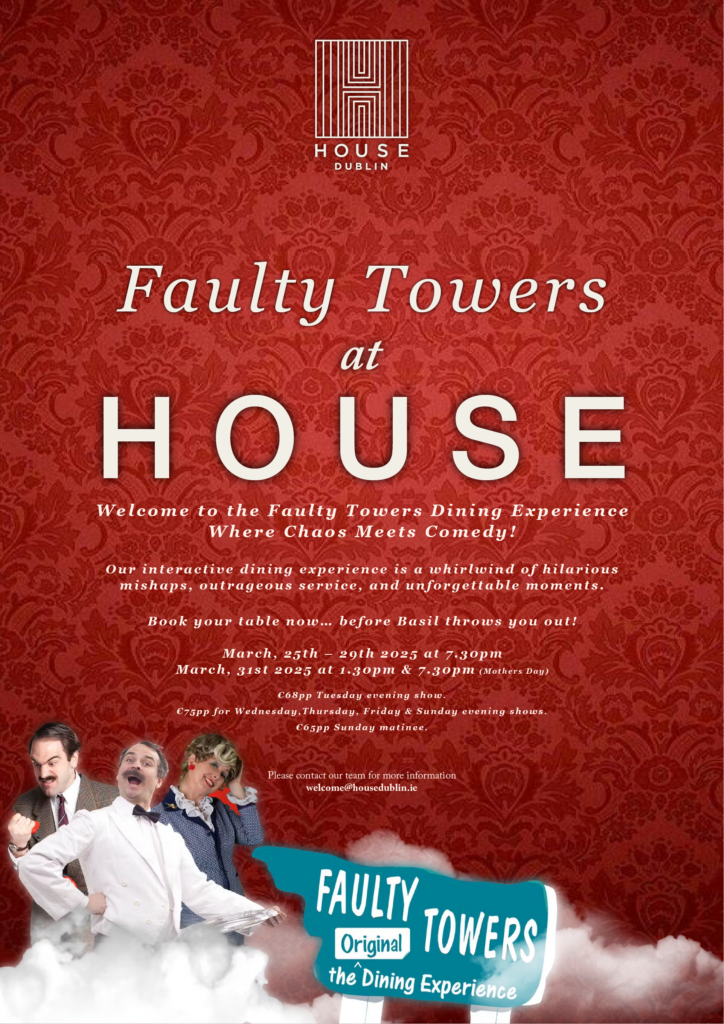 Faulty Towers Dining Experience at House